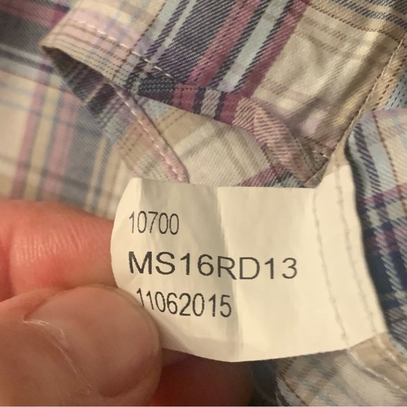 PETER MILLAR Collection Plaid Button Down Dress Shirt Cotton Size Large - Picture 16 of 16